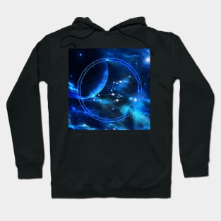 Zodiac constellation  leo Hoodie